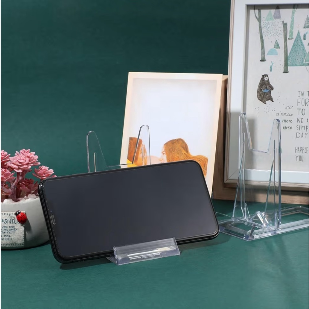 Clear Adjustable Acrylic Display Stand - Picture 3 of 9